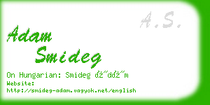 adam smideg business card